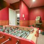 Game room and wine storage